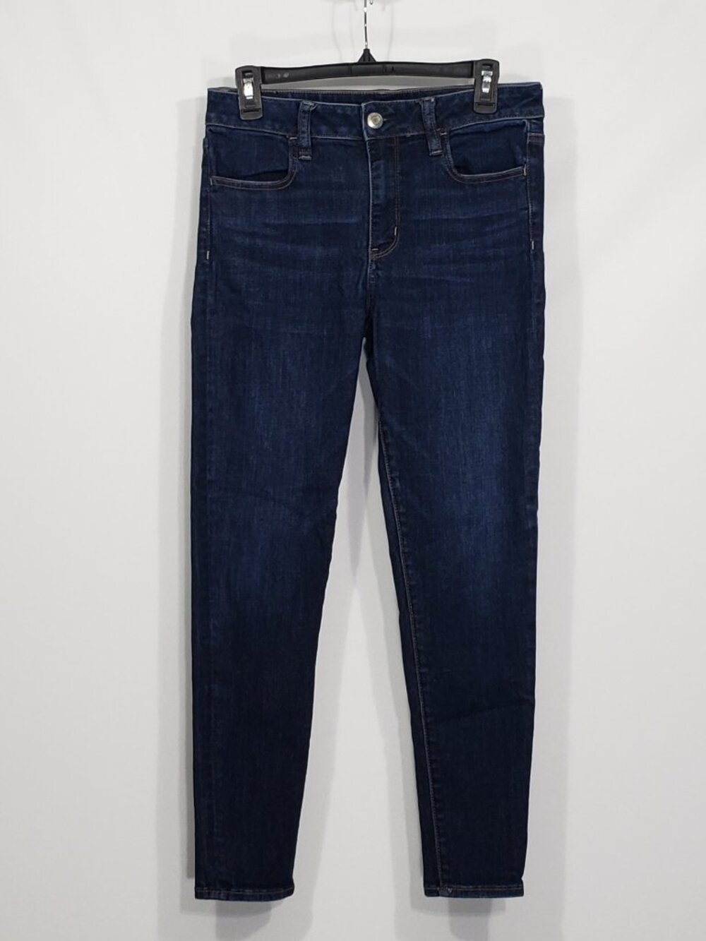 American Eagle  Next Level Stretch  Hi-Rise Jegging Dark Wash  Size 8 Short